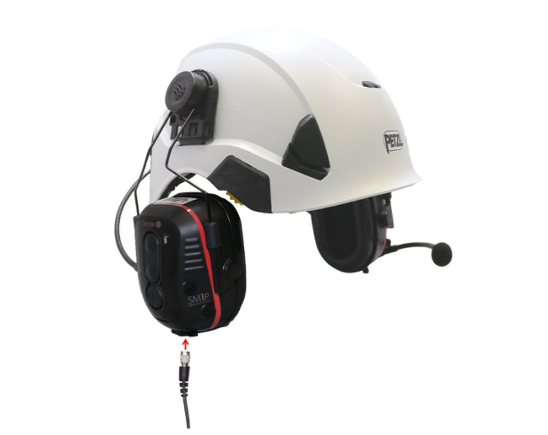 SM1R-IS: Radio-Powered
Two-Way Radio Headset