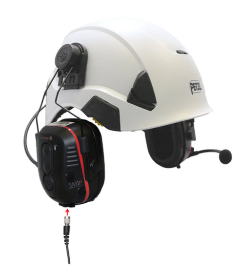 SM1R-IS: Radio-Powered
Two-Way Radio Headset