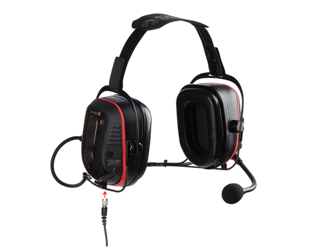 SM1R-IS: Radio-Powered
Two-Way Radio Headset