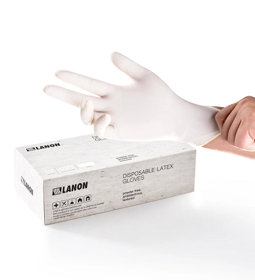 LD11 | Latex Disposable Gloves, 5 mil