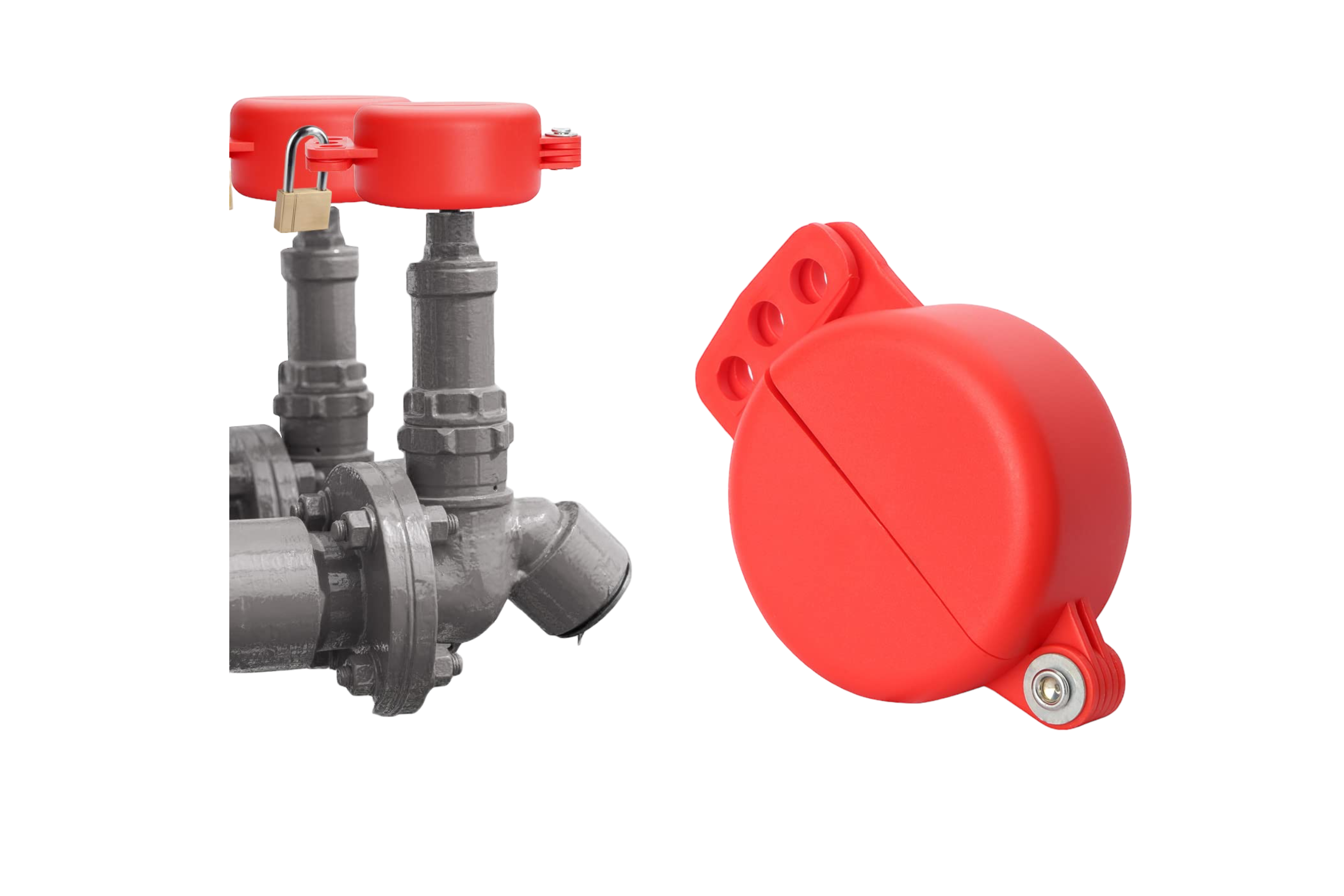 RSD Gate Valve Lockout Donut Device