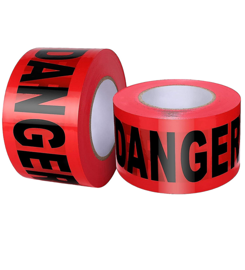 RSD Red Danger Barricade Tape